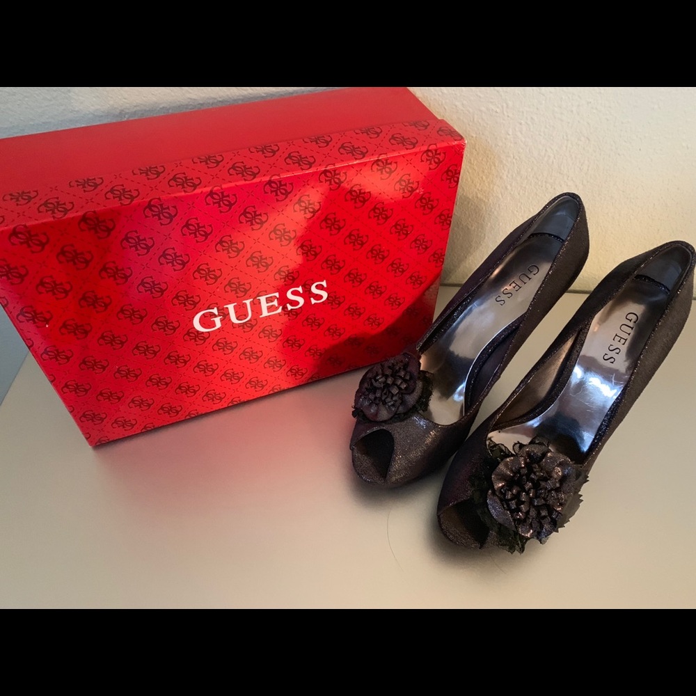 Guess Peep Toe Heels